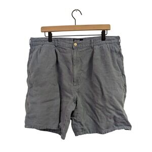 Polo by Ralph Lauren 100% Linen Shorts Men's Preppy Old Money Chambray Size 36